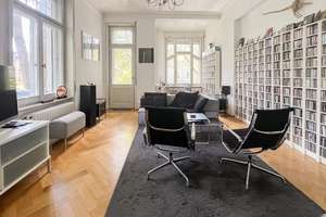 Home in the City, grüne Altbau-Oase in Wiesbaden! Kulturdenkmal-Villa, helle 2 Zi, 2 Balkone, 80 m² – Die vollständige Adresse der Immobilie erhältst du vom Anbieter., 65195 Nordost, Wiesbaden – Vorschaubild 6