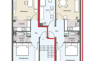 3-Zimmerwohnung | 55 m² | kernsaniert | Verfügbar: ab 01.09.26 – Die vollständige Adresse der Immobilie erhältst du vom Anbieter., 44894 Werne, Bochum – Vorschaubild 7