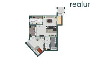 *Käuferprovisionsfrei* 2 ZKB Wohnung im EG  mit Terrasse und Stellplatz - nur bei realunis – Die vollständige Adresse der Immobilie erhältst du vom Anbieter., 68309 Käfertal, Mannheim – Vorschaubild 11