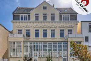 Helle Erdgeschosswohnung in Strand- und Innenstadtnähe