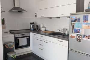 Helle 2-Zimmer-Wohnung mit Balkon, Elbblick & EBK in Buckau (Engpa Zuhause mit 2 Zimmern in Magdebur