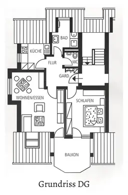 Grundriss DG