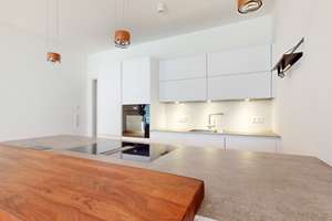 Helle Neubauwohnung mit ca. 124 m² Wohnfläche, zwei Terrassen und Fußbodenheizung