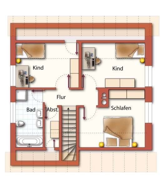 Grundriss Obergeschoss