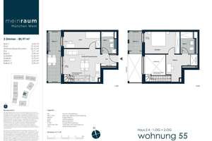 Großzügige 2- oder praktische 3-Zimmer-Maisonettewohnung – Die vollständige Adresse der Immobilie erhältst du vom Anbieter., 81249 Lochhausen, München – Vorschaubild 36