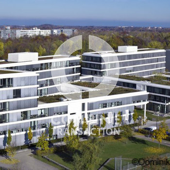 Zeitlose Architektur in der Parkstadt Schwabing. combine Transaction