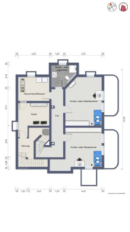 Grundriss Kellergeschoss