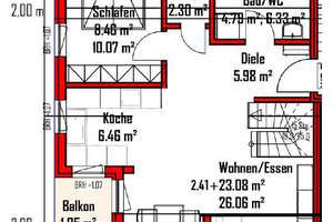 3 Zimmer Maisonettewohnung inkl. Küche, SmartHome und Klimaanlage - A+ Standard – Ernst-Platz-Str. 34, 80992 Moosach-Bahnhof, München – Vorschaubild 25