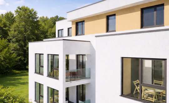 Letzter Bauabschnitt! 3-Zimmer-Wohnung mit Balkon und TG-Platz / Neubau - Erstbezug