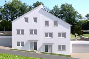 Exklusive Neubau-DHH in idyllischer Umgebung – Ihr Zuhause zum Wohlfühlen – Die vollständige Adresse der Immobilie erhältst du vom Anbieter., 74245 Löwenstein – Vorschaubild 1