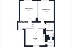 Lichtdurchflutete 2-Zimmer-Wohnung in Herrenhausen – Die vollständige Adresse der Immobilie erhältst du vom Anbieter., 30419 Herrenhausen, Hannover – Vorschaubild 7