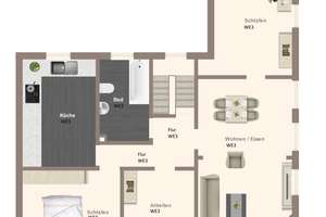 ++ Modernisiertes 3- bzw. 4 - Familienhaus mit viel Historie in bester Bedburger Lage! – Die vollständige Adresse der Immobilie erhältst du vom Anbieter., 50181 Bedburg – Vorschaubild 6