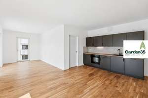 Moderne Neubauwohnung im Lagarde Quartier: 3 Zimmer, Einbauküche und BALKON mit Blick ins Grüne