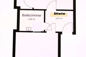 Gerade fertiggestellt - von Grund auf modernisiert - Erdgeschoss 2 R, KDB; Fernwärme – Die vollständige Adresse der Immobilie erhältst du vom Anbieter., 45144 Frohnhausen, Essen – Vorschaubild 2