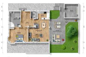 Freistehendes Einfamilienhaus mit großzügiger Terrasse, Loggia und hoher Privatsphäre in bester Lage – Die vollständige Adresse der Immobilie erhältst du vom Anbieter., 97990 Weikersheim – Vorschaubild 12