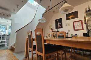 360° Rundgang: Stilvolle Maisonettewohnung mit vielen Extras: Dachterrasse, Sauna, Klimaanlage ... – Die vollständige Adresse der Immobilie erhältst du vom Anbieter., 42653 Gräfrath, Solingen – Vorschaubild 9