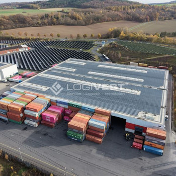 Exklusiv im Alleinauftrag  – KV-Terminal mit Gleisanschluss und Bestandsbebauung
