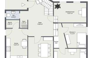 Vielseitiges Einfamilienhaus mit großem Grundstück – Ideal für Familien und Mehrgenerationen – Die vollständige Adresse der Immobilie erhältst du vom Anbieter., 85221 Dachau – Vorschaubild 13