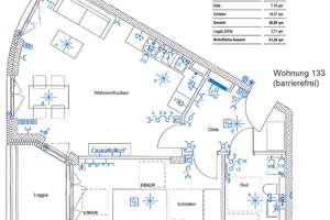 Traumhafte 2-Zimmer-Wohnung, gehobene Qualität, Loggia, TG und beste Anbindung – Lortzingstrasse 4, 81241 Pasing, München – Vorschaubild 2