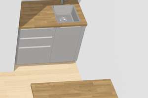 1-Zimmer-App. mit Einbauküche und Balkon - Innenstadt! – Dominikanerplatz 3b, 97070 Altstadt, Würzburg – Vorschaubild 5