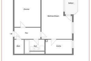 Sehr gepflegte 2 Zimmer-Wohnung in Augsburg - zur Eigennutzung oder als Kapitalanlage! – Die vollständige Adresse der Immobilie erhältst du vom Anbieter., 86163 Hochzoll-Süd, Augsburg – Vorschaubild 10