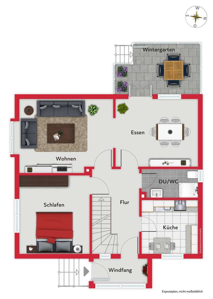 Grundriss Erdgeschoss