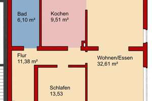 Bottrop-Fuhlenbrock - vermietetes Mehrfamilienhaus mit vier Wohnungen – Die vollständige Adresse der Immobilie erhältst du vom Anbieter., 46242 Fuhlenbrock, Bottrop – Vorschaubild 19