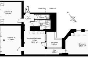 Helle Dachgeschosswohnung mit Stil und Dachterrasse in Köpenick – Die vollständige Adresse der Immobilie erhältst du vom Anbieter., 12555 Köpenick, Berlin – Vorschaubild 19