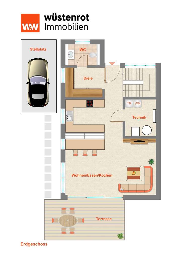 Erdgeschoss DHH rechts