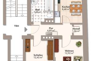 2-Zimmer-Wohnung mit Balkon, Keller und Stellplatzoption – Letzlinger Straße 7, 39106 Alte Neustadt, Magdeburg – Vorschaubild 8