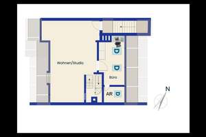 Wunderschöne 3,5-Zimmer-Maisonettewohnung mit Balkon, Garage, Aufzug und Klimaanlage in Nürnberg – Die vollständige Adresse der Immobilie erhältst du vom Anbieter., 90459 Galgenhof, Nürnberg – Vorschaubild 13