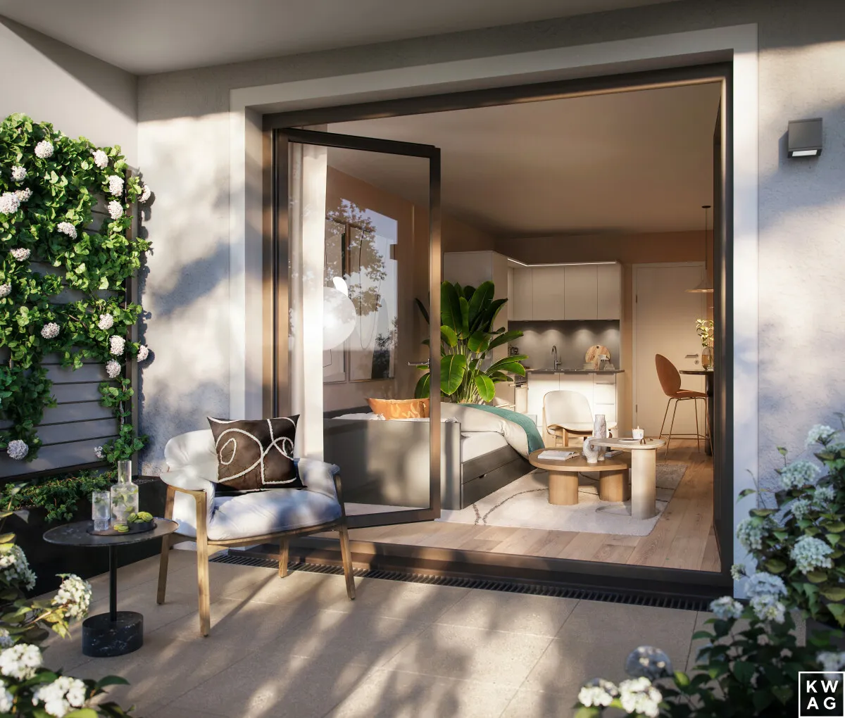 2-Zimmer im EG mit Terrasse & Privatgarten - Harlaching