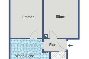 2-Zimmer-Wohnung ca. 47 m² mit Balkon in Hattersheim – Offenheimer Straße 1, 65795 Hattersheim am Main – Vorschaubild 5