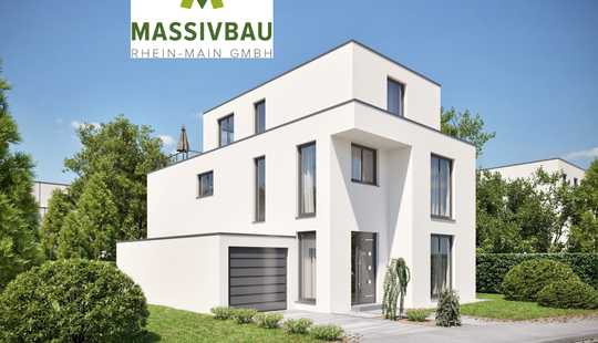 Bild von INDIVIDUELLES NEUBAU EINFAMILIENHAUS NACKENHEIM - Stein auf Stein mit der Massivbau Rhein-Main