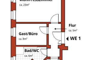 Schöne drei Zimmer Wohnung in Leipzig, Altlindenau – Karl-Ferlemann-Str. 31, 4177 Altlindenau, Leipzig – Vorschaubild 14
