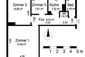Geräumige 3-Zimmer-Wohnung in Buckow – Hornblendeweg 8C, 12349 Buckow, Berlin – Vorschaubild 9
