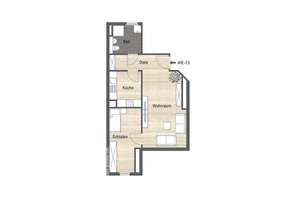 Urban und ruhig zugleich | 2-Zimmer-Wohnung in Hamburg-Rothenburgsort – Die vollständige Adresse der Immobilie erhältst du vom Anbieter., 20539 Rothenburgsort, Hamburg – Vorschaubild 8