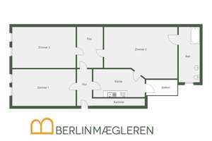 Große, bezugsfreie 3-Zimmer-Wohnung mit Süd-Balkon – Gürtelstraße 26a, 10247 Friedrichshain, Berlin – Vorschaubild 34