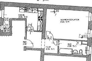 * Großzügige 1-Zimmer mit neuem Laminat und Wannenbad im Zentrum! * – Müllerstraße 26, 9113 Schloßchemnitz, Chemnitz – Vorschaubild 6