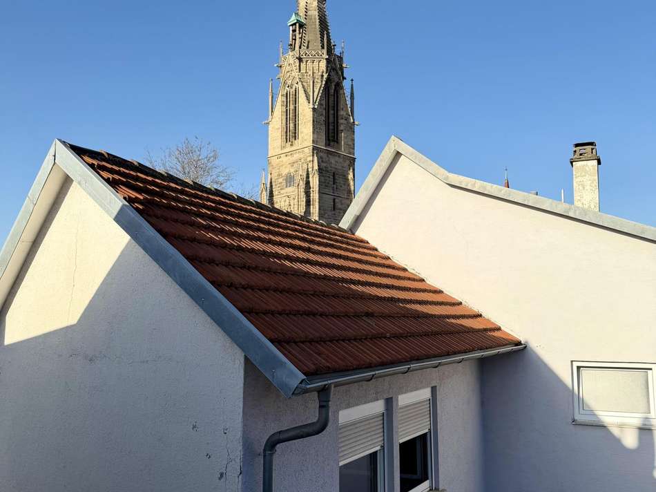 Aussicht Dachterrasse WG 1 + 2