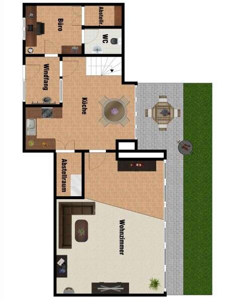 Grundriss Erdgeschoss