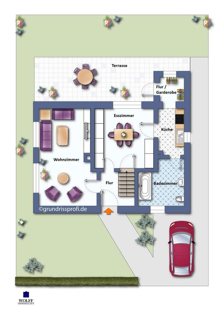 Grundriss Erdgeschoss