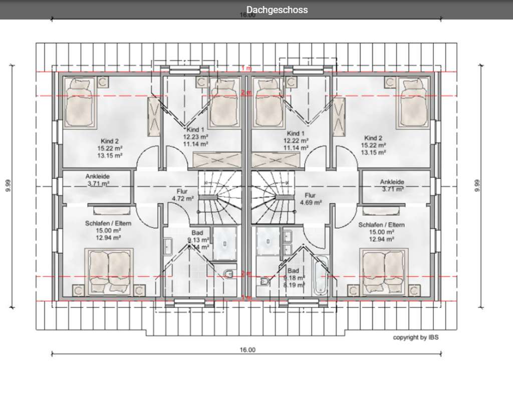 Immobilie in Stadtlohn - Wir bauen für Sie auf Ihrem Grundstück - großzügig wohnen in moderner Doppelhaushälfte - Bild 2