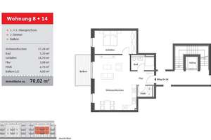 Zwei Zimmer mit toller Aussicht – Die vollständige Adresse der Immobilie erhältst du vom Anbieter., 21337 Neu-Hagen, Lüneburg – Vorschaubild 7