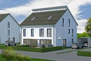 Baubeginn erfolgt !!! Moderne Doppelhaushälfte mit 5 Zimmern u. 2 Bädern / Neubau / Erstbezug!