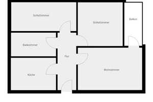 Wir renovieren Ihre neue 3-Zimmer-Wohnung mit Balkon im Herzen von Linden Limmer! – Friedhofstraße 40, 30453 Hannover – Vorschaubild 8