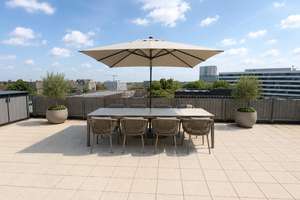 Über den Dächern von Düsseldorf in Ihrer eigenen Penthousewohnung mit Dachterrasse und TG-Stellplatz
