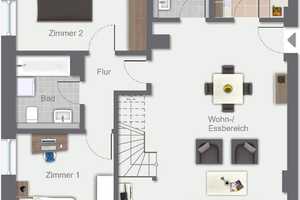 Exklusive 3-Zimmer-Maisonette-Wohnung mit TG-Stellplatz im historischen Gutshof – Leverkusen – Vorschaubild 14