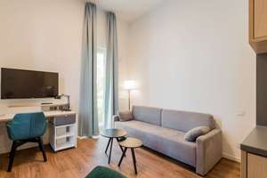 All-inklusive Miete! Studio mit privater Terrasse nahe Hauptbahnhof in der Europa City Berlin – Lehrter Straße 24B, 10557 Moabit, Berlin – Vorschaubild 12