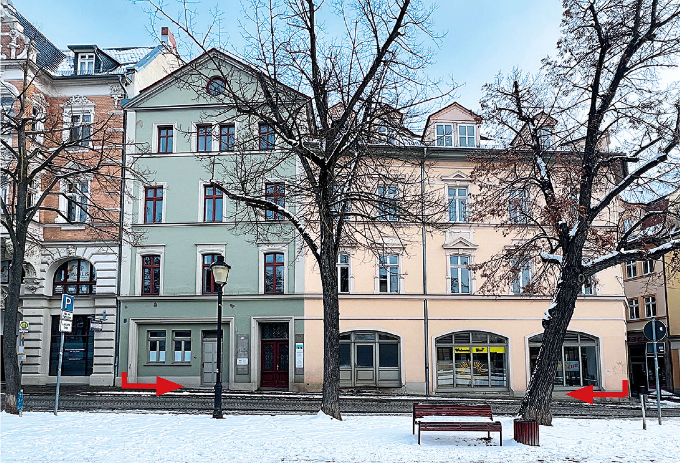 Überwiegend vermietetes, denkmalgeschütztes Wohn-/Geschäftshaus in zentraler Innenstadtlage, Burgenlandkreis – Bild 1